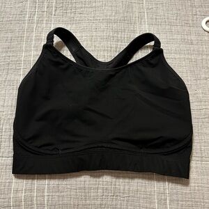 SPANX Black 50183R High Impact Sports Bra Size 34DDD
